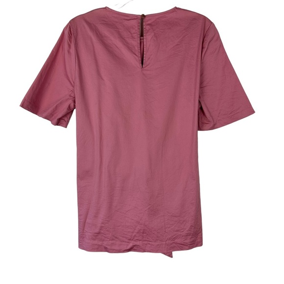 Ted Baker Sz 4 US 10 Women's Wrap Tie Front Cotton Kimono Top Large - Picture 9 of 14